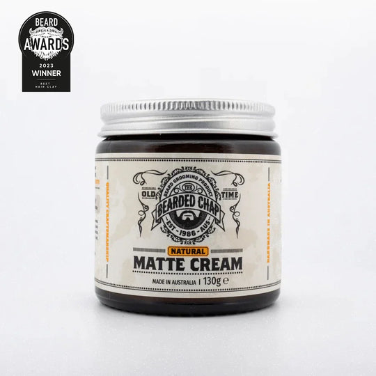 Natural Matte Cream; The perfect hair product for natural, voluminous & textured hairstyles.