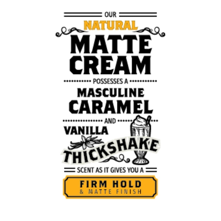 the bearded chap natural matte styling cream